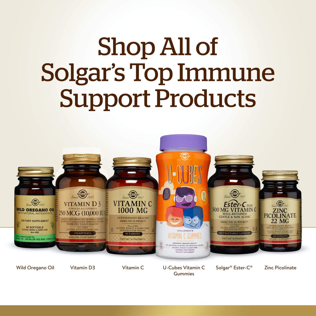 Solgar Multi-Mushroom Complex, 50 Vegetable Capsules - Reishi, Shiitake, Maitake Mushroom Extract - Natural Source of Beta Glucans - Non-GMO, Vegan, Gluten Free, Dairy Free - 50 Servings