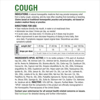 Thumbnail for HomeoPet Cough, Safe and Natural Cough Supplement for Dogs, Cats, and Small Pets, 15 Milliliters