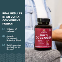 Thumbnail for Ancient Nutrition Collagen Peptides Pills, Hydrolyzed Multi Collagen Supplement, Types I, II, II, V & X, Supports Healthy Skin and Nails, Gut Health and Joints, 90 Capsules