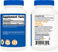 Thumbnail for Nutricost Zinc Picolinate 50mg, 240 Vegetarian Capsules - Gluten Free and Non-GMO (240 Caps)