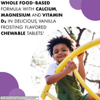 Thumbnail for BlueBonnet Super Earth Rainforest Animalz Calcium Magnesium And Vitamin D3 Chews, Natural Vanilla Frosting, White, 90 Count
