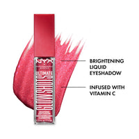 Thumbnail for NYX PROFESSIONAL MAKEUP Ultimate Glow Shots, Liquid Eyeshadow, Long-Lasting Shimmer Eye Shadow with Vitamin C - Raspberry Rave