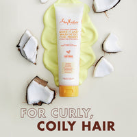 Thumbnail for SheaMoisture Coconut Custard Curl Defining Cream - Make It Last Wash N' Go Primer, Enhancer & Detangler for Wavy & Curly Hair, Organic Shea Butter, 10.3 Oz