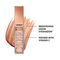 Thumbnail for NYX PROFESSIONAL MAKEUP Ultimate Glow Shots, Liquid Eyeshadow, Long-Lasting Shimmer Eye Shadow with Vitamin C - Twisted Tangerine