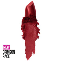 Thumbnail for Maybelline Color Sensational Lipstick, Lip Makeup, Cream Finish, Hydrating Lipstick, Nude, Pink, Red, Plum Lip Color, Crimson Race, 0.15 oz; (Packaging May Vary)