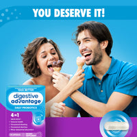 Thumbnail for Daily Probiotic Capsule - Digestive Advantage 30 Capsules, Survives 100x Better, Lessens Bloating, Calcium, Promotes Digestive Health and Gut Flora, multi