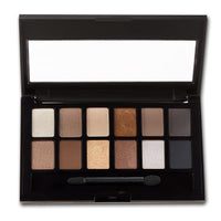 Thumbnail for Maybelline The Nudes Eyeshadow Palette Makeup, 12 Pigmented Matte & Shimmer Shades, Blendable Powder, 1 Count