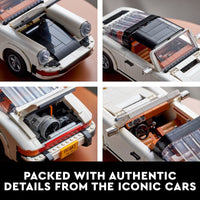 Thumbnail for LEGO Icons Porsche 911 10295 Building Set, Collectible Turbo Targa, 2in1 Porsche Race Car Model Kit for Adults and Teens to Build, Gift Idea
