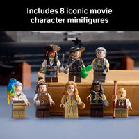 Thumbnail for LEGO Icons Captain Jack Sparrow’s Pirate Ship Building Set for Adults, Ages 18+ - Room Decor for Office, Bedroom or Shelf - Collectible Black Pearl Ship for Pirates of The Caribbean Fans - 10365