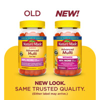 Thumbnail for Nature Made Advanced Womens Gummy Multivitamins with Magnesium Citrate, Calcium, B Vitamins, Multivitamin Gummies for Women, 90 Multi Vitamin Gummies, 30 Day Supply