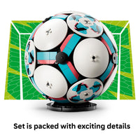 Thumbnail for LEGO Editions Soccer Ball - Building Toy for Kids - Collectible Sports Decor for Boys & Girls, Ages 10+ - Includes Micro Stadium - Gift for Birthdays - 43019