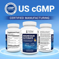 Thumbnail for Dr. Berg Magnesium Glycinate with Vitamin D, B6 & Zinc for Stress Relief, Calm, Relaxation, & Good Sleep* - 120 mg Per Magnesium Supplement Capsule - Chelated Magnesium Glycinate - 150 Caps