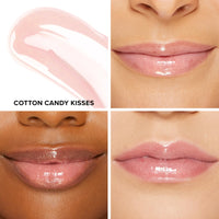 Thumbnail for Too Faced Lip Injection Maximum Plump Extra Strength Lip Plumper Gloss | Hydrating + Plumping, 0.14 Fl Oz, Cotton Candy Kisses