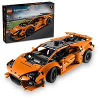 Thumbnail for LEGO Technic Lamborghini Huracán Tecnica Orange Toy Cars - Building Toys for Kids, Boys & Girls, Ages 9+ - Lamborghini Toy Car W/ V10 Engine & Steering - Gift Ideas for Birthdays - 42196