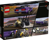 Thumbnail for LEGO Speed Champions Mopar Dodge//SRT Top Fuel Dragster and 1970 Dodge Challenger T/A 76904 Building Toy; New 2021 (627 Pieces)