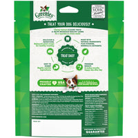 Thumbnail for Greenies Veterinarian-Recommended Adult Natural Dental Dog Treats Petite Size, Dog Dental Chews, Original Flavor, 6 oz. Pack, 10 Count