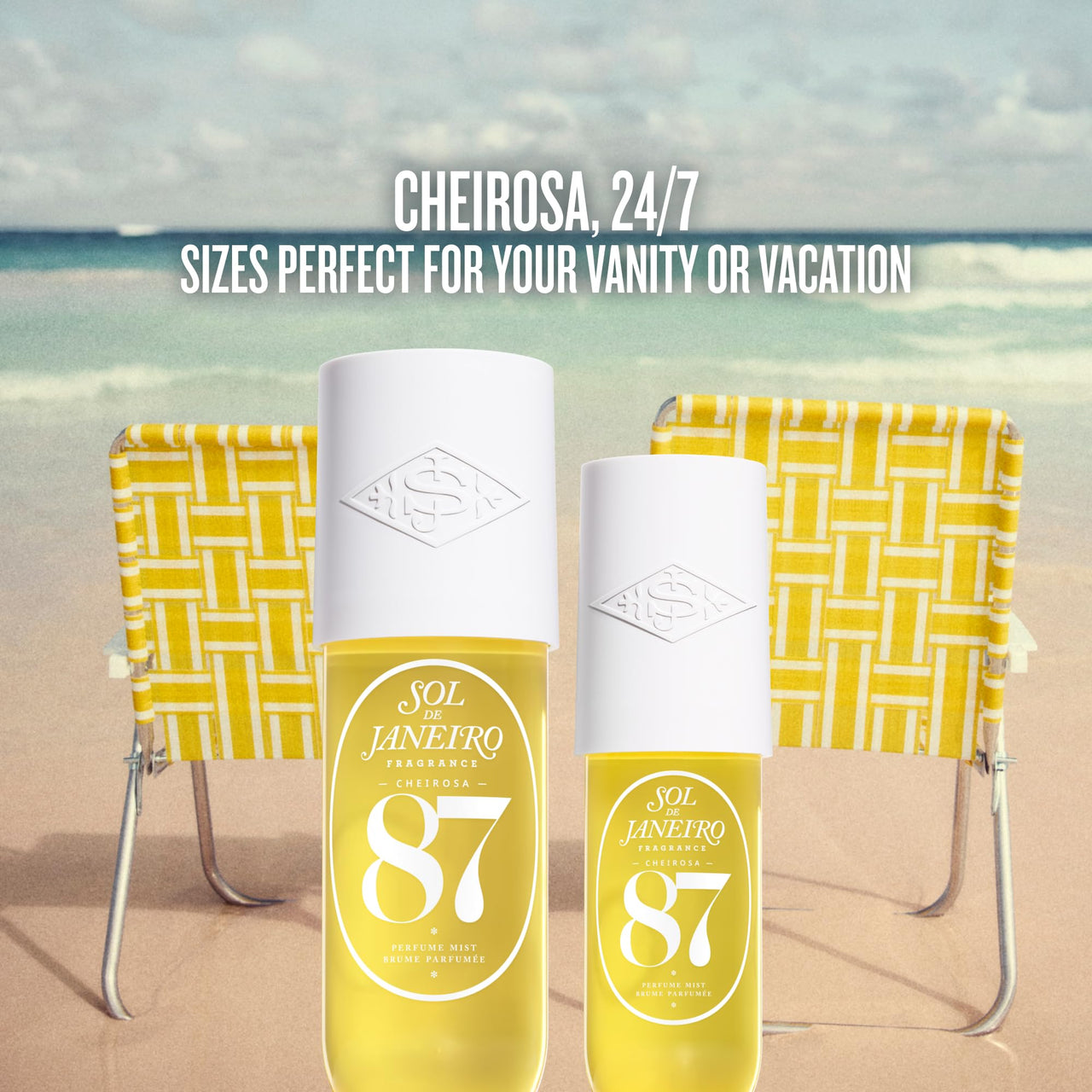 Sol de Janeiro Cheirosa 87 Rio Radiance Hair and Body Fragrance Mist Travel Size 90mL/3.0 fl oz.