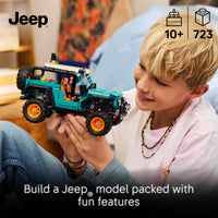 Thumbnail for LEGO Technic Jeep Wrangler Rubicon SUV - Building Toy for Boys & Girls, Ages 10+ - Model Car Kit with Detailed Features - Display Set for Bedroom Decor - Gift for Birthdays - 42227