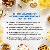 Thumbnail for BioTrust Keto Elevate - C8 MCT Oil Powder - Ketogenic MCT Coffee Creamer, Keto Coffee Creamer - Clean Energy, Mental Focus, Clarity -100% Caprylic Acid MCT Powder, Non-GMO(French Vanilla, 20 Servings)