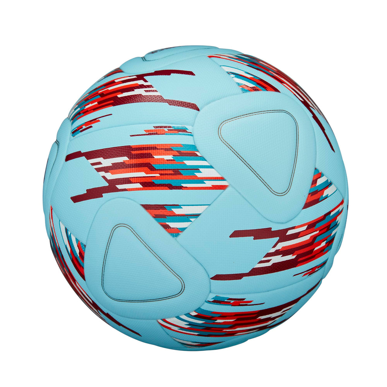 WILSON NCAA Vanquish Soccer Ball - Size 4, Blue/Red/White