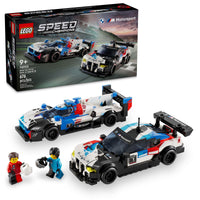 Thumbnail for LEGO Speed Champions BMW M4 GT3 & BMW M Hybrid V8 Race Cars, BMW Toy for Kids with 2 Buildable Models and 2 Driver Minifigures, Car Toy Birthday Gift Idea for Boys and Girls Ages 9 and Up, 76922