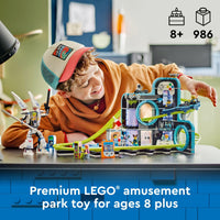 Thumbnail for LEGO City Robot World Roller Coaster Building Set - Kids Engineering Toy with Posable Mech Suit for Boys & Girls, Ages 8+ - Gift Ideas for Christmas - 60421
