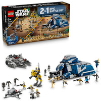 Thumbnail for LEGO Star Wars Epic Battle Set Co-Pack - Pretend Play Building Toy for Boys & Girls, Ages 7+ - Includes 13 Droid Figures, 6 Minifigures, & Bonus Gift - Gift for Birthdays - 66808