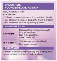 Thumbnail for L’Oreal Paris Collagen Daily Face Moisturizer, Anti Aging Face Cream to Reduce Wrinkles and Provide Intense Hydration, 1.7 oz