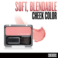 Thumbnail for COVERGIRL Cheekers Blendable Powder Blush Pretty Peach, .12 oz (packaging may vary), 1 Count
