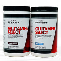 Thumbnail for Beverly International Glutamine Select, 60 Servings. Clinically Dosed L-Glutamine and Amino Acid Formula for Lean Muscle and Recovery. Sugar-Free Powder. BCAA’s.