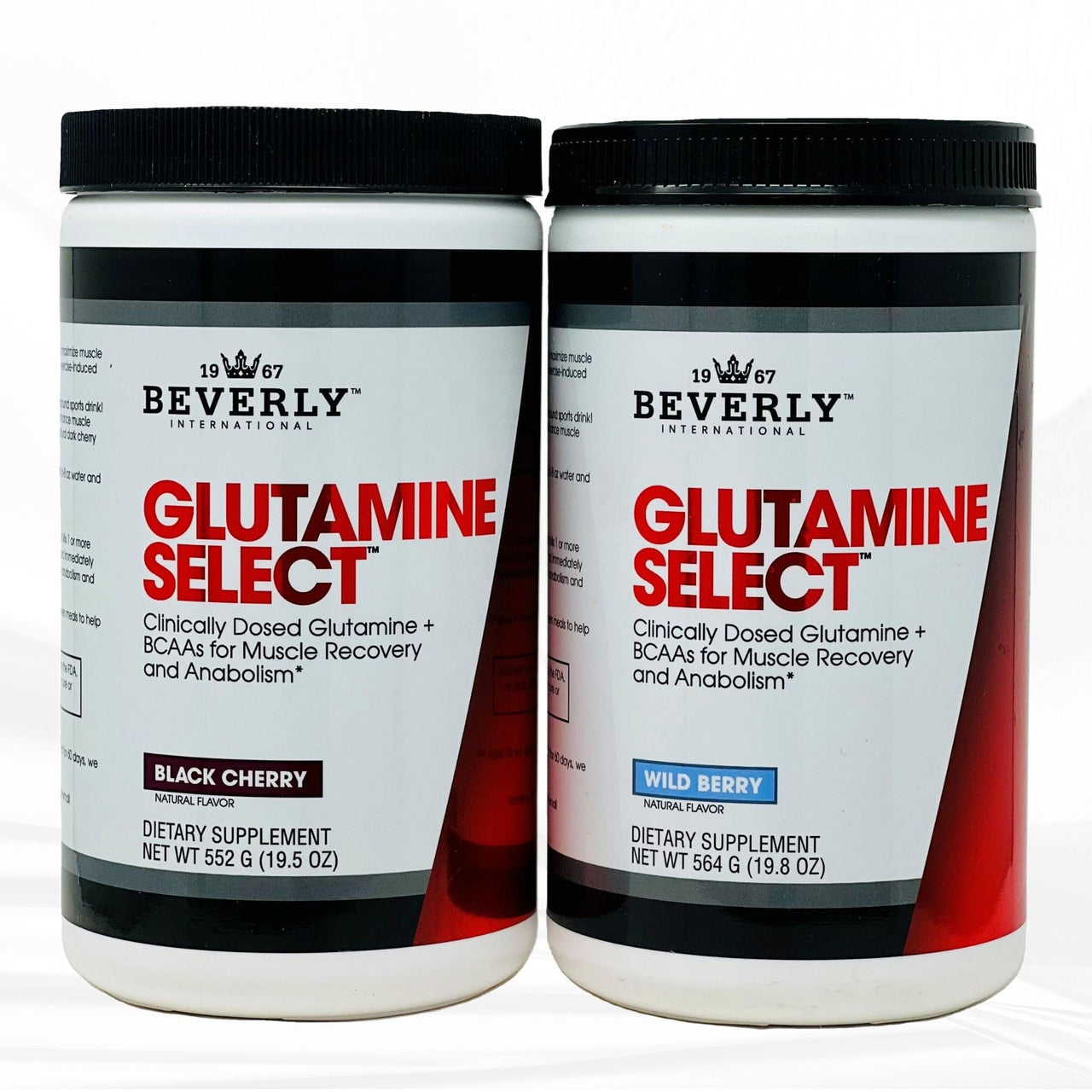 Beverly International Glutamine Select, 60 Servings. Clinically Dosed L-Glutamine and Amino Acid Formula for Lean Muscle and Recovery. Sugar-Free Powder. BCAA’s.