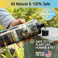 Thumbnail for MICROBE-LIFT MLXSAG4 Sludge-Away Pond and Outdoor Water Garden Sludge Remover, OK for Live Koi Fish, Plant Life, and Decor, 1 Gallon