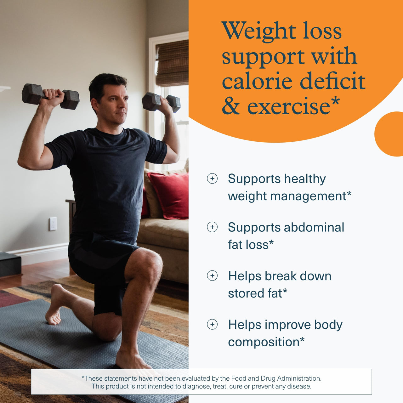 Youtheory Daily Fat Burner - Supports Body Composition & Metabolism - with Citrus Fruit Blend, Chromium & Cayenne Extract - Gluten, Soy & Dairy Free - 60 Vegetarian Capsules