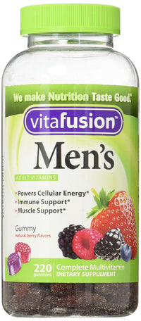 Thumbnail for Vitafusion Men's Multivitamin Gummies, 1 Pack, 220 Count