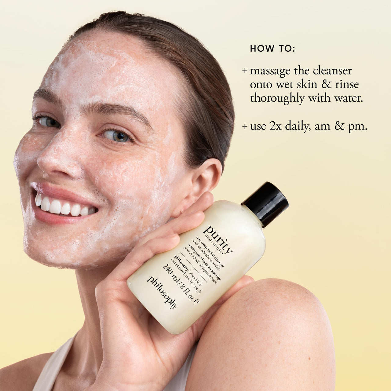 philosophy purity made simple facial cleanser 22 fl oz