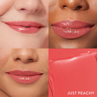Thumbnail for LAURA GELLER NEW YORK Jelly Balm Moisturizing Tinted Lip Balm - Just Peachy - Hydrating Vitamin E - Semi-Shine Finish