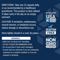 Thumbnail for Life Extension DMAE Bitartrate, Supports neurotransmitter Production, 6-Month Supply, Gluten-Free, Non-GMO, Vegetarian, 200 Capsules