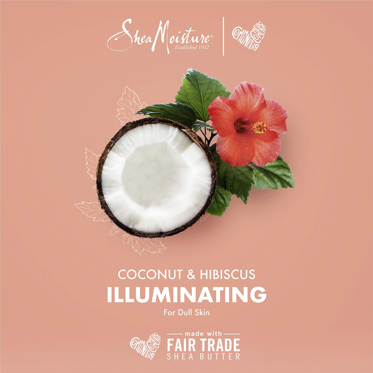 SheaMoisture Coconut & Hibiscus Body Butter, 6 Ounce