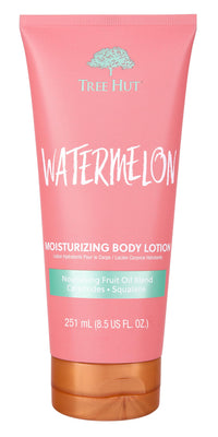 Thumbnail for Tree Hut Watermelon Moisturizing Body Lotion, Ceramide and Squalene Formula Helps Protect Skin, Long-lasting Hydration Leaves Skin Feeling Soft & Moisturized, 8.5 Fl Oz.