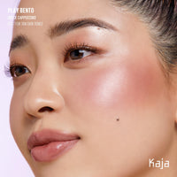 Thumbnail for KAJA 3 Colors Palette - Play Bento_Dolce Cappuccino | Powder Blusher, Highlighter, Cream Bronzer, Creamy Application, with Mango Seed Butter, Powdery Finish, Lightweight Formula, Neutral