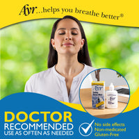 Thumbnail for Ayr Saline Nasal Mist Spray 50 mL â€“ Non Medicated Nasal Moisturizer for Dry Nasal Passages Cold and Allergy Relief (Pack of 2)