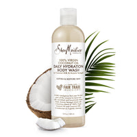 Thumbnail for SheaMoisture 100% virgin coconut oil daily hydration bubble bath & body wash, 13 Fluid Ounce