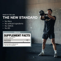 Thumbnail for RAW Nutrition Creatine Monohydrate Powder, Unflavored (30 Servings) - Micronized Creatine Monohydrate Supplement for Workout Performance, Build Muscle & Strength - Creatine Powder for Men & Women