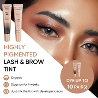 Thumbnail for Lomansa Lash Color Kit Instant Black Eyelash Color 8ml Easy to Use with Natural Results for Beginner Salon Beauty