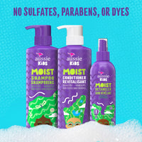 Thumbnail for Aussie Kids Hair Care Bundle Set Including: Shampoo (16 Fl Oz), Conditioner (16 Fl Oz) & Detangler Spray (8 Fl Oz), Paraben- Freem Sulfate-Free, Dye-Free, Cruelty-Free, Tangle-Free Styling