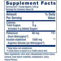 Thumbnail for Life Extension NitroVasc™ Boost, Blood Flow Supplement, Nitric Oxide Support, Heart Health, Cardiovascular Support, L-arginine, Gluten-Free, Non-GMO, Vegetarian, 1 Scoop, 30 Servings