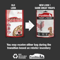 Thumbnail for PureBites Chicken Breast Freeze Dried Dog Treats, 1 Ingredient, Made in USA, 6.2oz