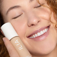 Thumbnail for ILIA - True Skin Serum Foundation | Non-Comedogenic, Cruelty-Free, Vegan, Weightless Feel, Buildable Coverage, Safe for Sensitive Complexion (Mallorca SF1.5)