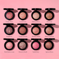 Thumbnail for LAURA GELLER NEW YORK Baked Blush-n-Brighten Marbleized Blush + Angled Brush (01 Tropic Hues, 47mm)
