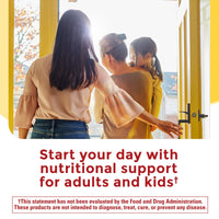 Thumbnail for Nature Made Adult & Kids Multivitamin Gummies Combo Pack, Multis with Vitamin C, Vitamin D3, B Vitamins, Zinc, Omega 3 Fish Oil & More, Two Multivitamin Bottles for Whole Family